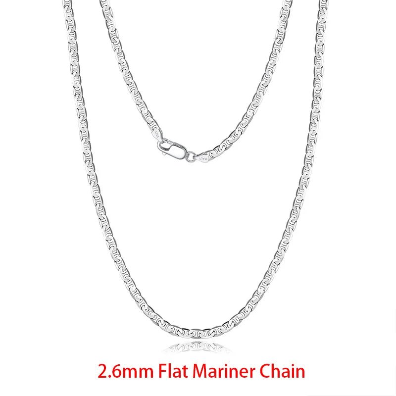Mariner Chain Sterling 925 Silver - Silver Chains Canada 🍁