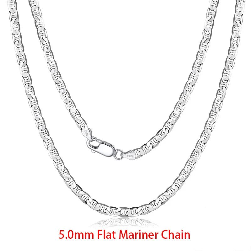 Mariner Chain Sterling 925 Silver - Silver Chains Canada 🍁