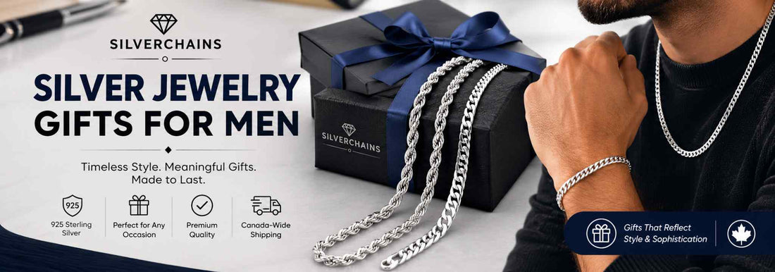 Silver Jewelry Gifts for Men