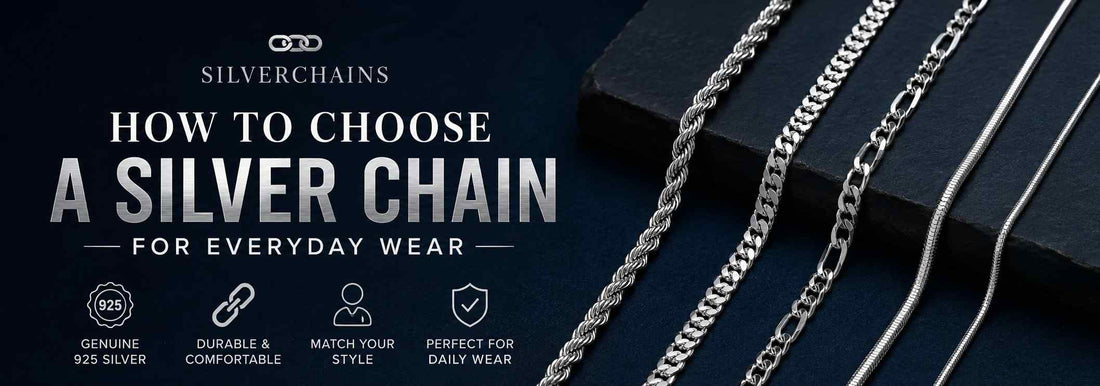 How to Choose a Silver Chain for Everyday Wear - Silver Chains Canada 🍁