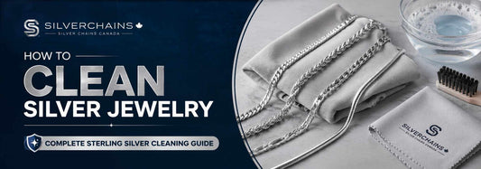 How to Clean Silver Jewelry: Complete Sterling Silver Cleaning Guide - Silver Chains Canada 🍁