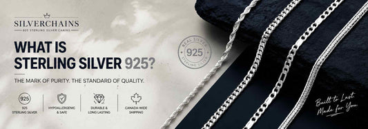 Sterling Silver 925 Guide: Meaning, Value & Jewelry Uses - Silver Chains Canada 🍁