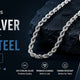Sterling Silver vs Stainless Steel Jewelry: Which Is Better? - Silver Chains Canada 🍁