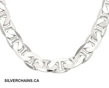 MENS 925 SILVER MARINER CHAIN