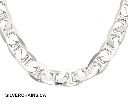 MENS 925 SILVER MARINER CHAIN