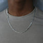 Steel Figaro Chain
