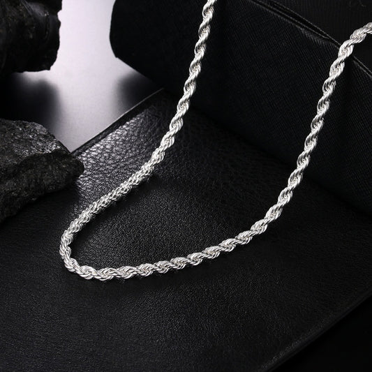 Rope Chain Sterling 925 Silver