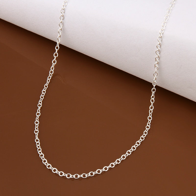 Rolo Chain Sterling 925 Silver – Silver Chains Canada 🍁