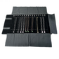 Black Velvet Jewelry Roll