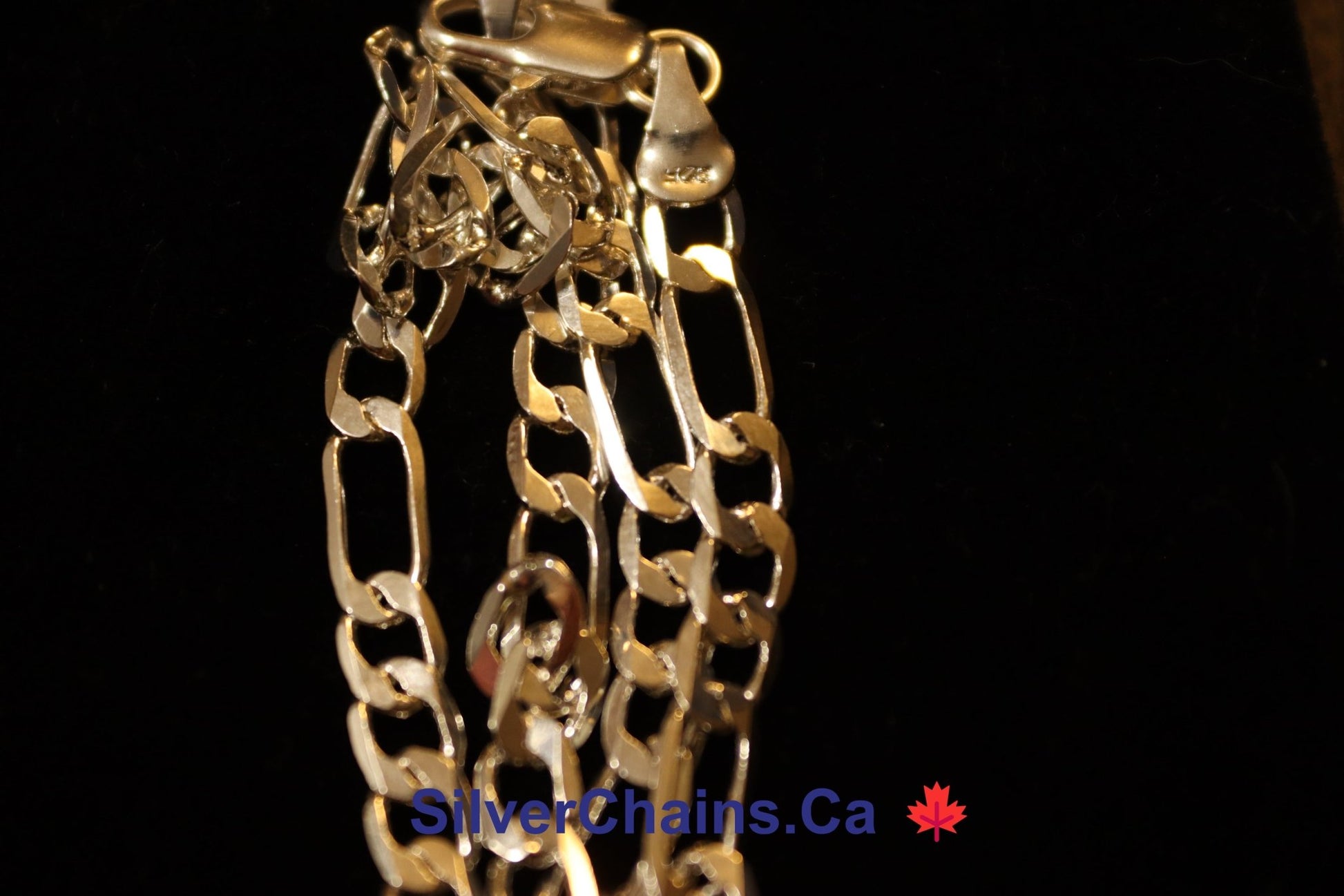Curb Chain Sterling 925 Silver - Silver Chains Canada 🍁
