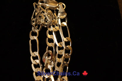 Curb Chain Sterling 925 Silver - Silver Chains Canada 🍁