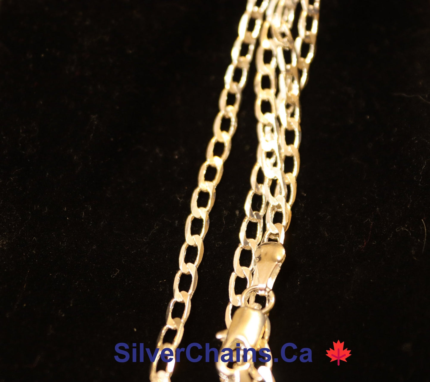 Curb Chain Sterling 925 Silver - Silver Chains Canada 🍁