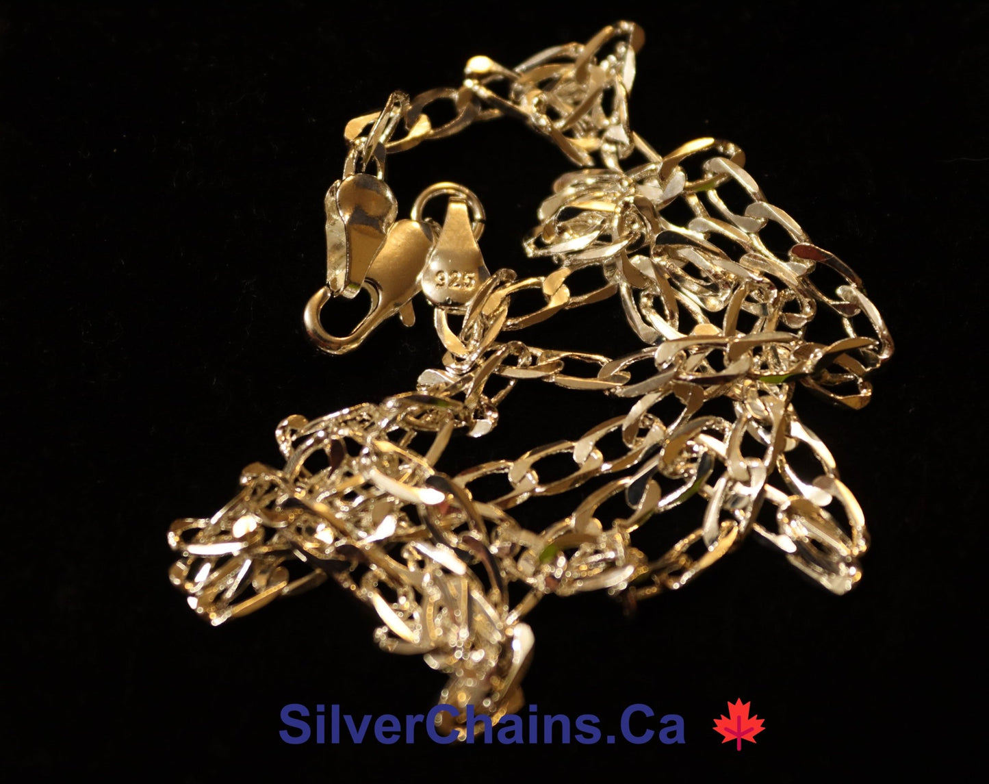 Curb Chain Sterling 925 Silver - Silver Chains Canada 🍁
