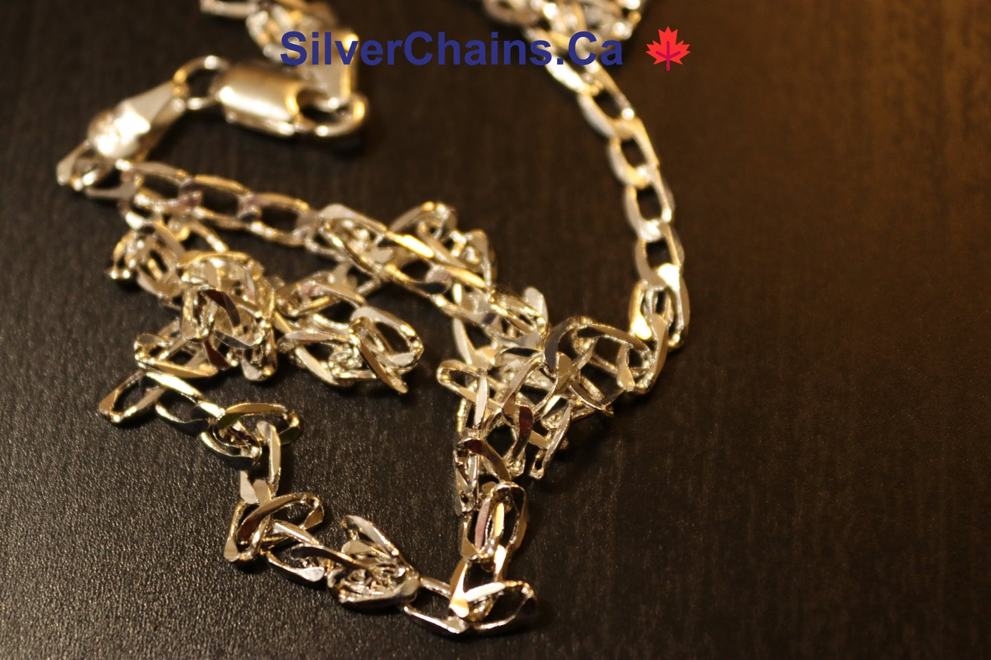 Curb Chain Sterling 925 Silver - Silver Chains Canada 🍁