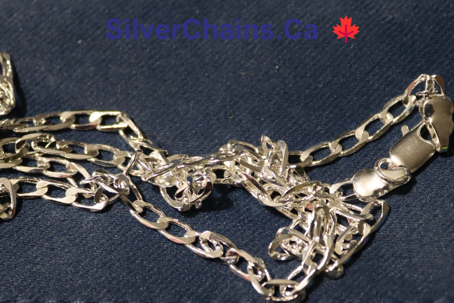 Curb Chain Sterling 925 Silver - Silver Chains Canada 🍁