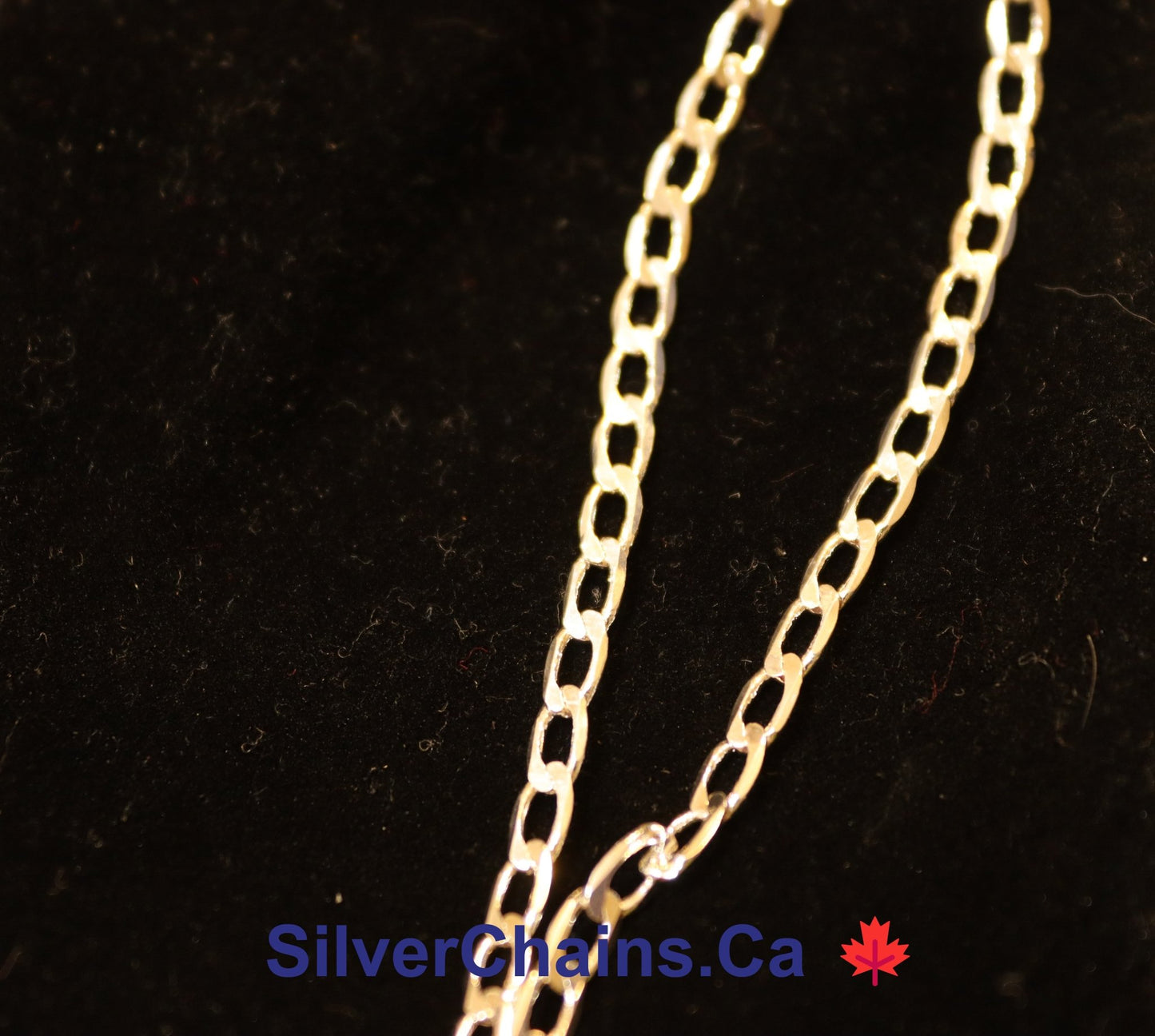 Curb Chain Sterling 925 Silver - Silver Chains Canada 🍁