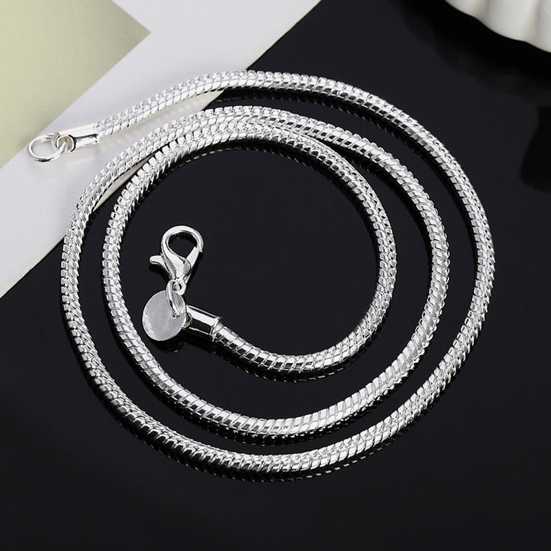 Snake Chain Sterling 925 Silver for Men in Canada – Silver Chains