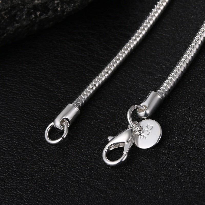 Snake Chain Sterling 925 Silver - Silver Chains Canada 🍁