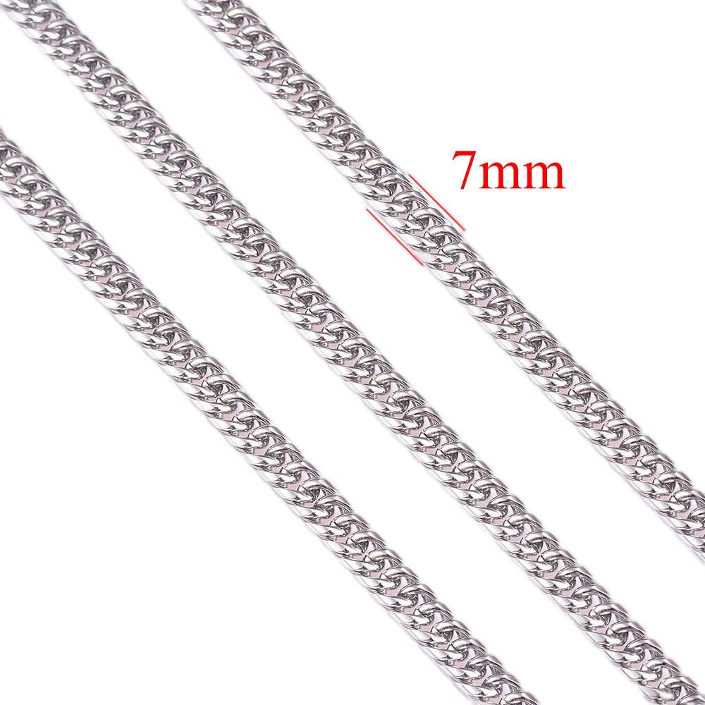 Steel Cuban Chain - Silver Chains Canada 🍁