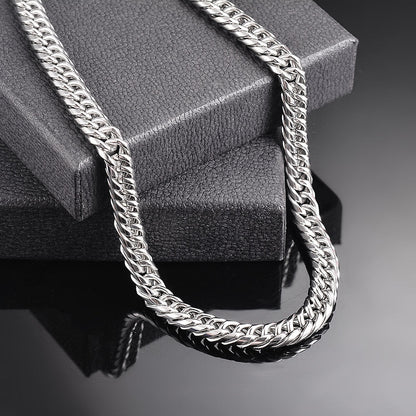 Steel Cuban Chain - Silver Chains Canada 🍁