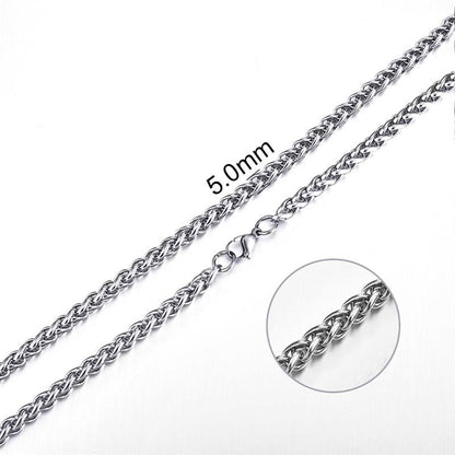 Steel Rope Chain - Silver Chains Canada 🍁