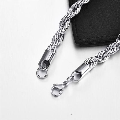 Steel Rope Chain - Silver Chains Canada 🍁
