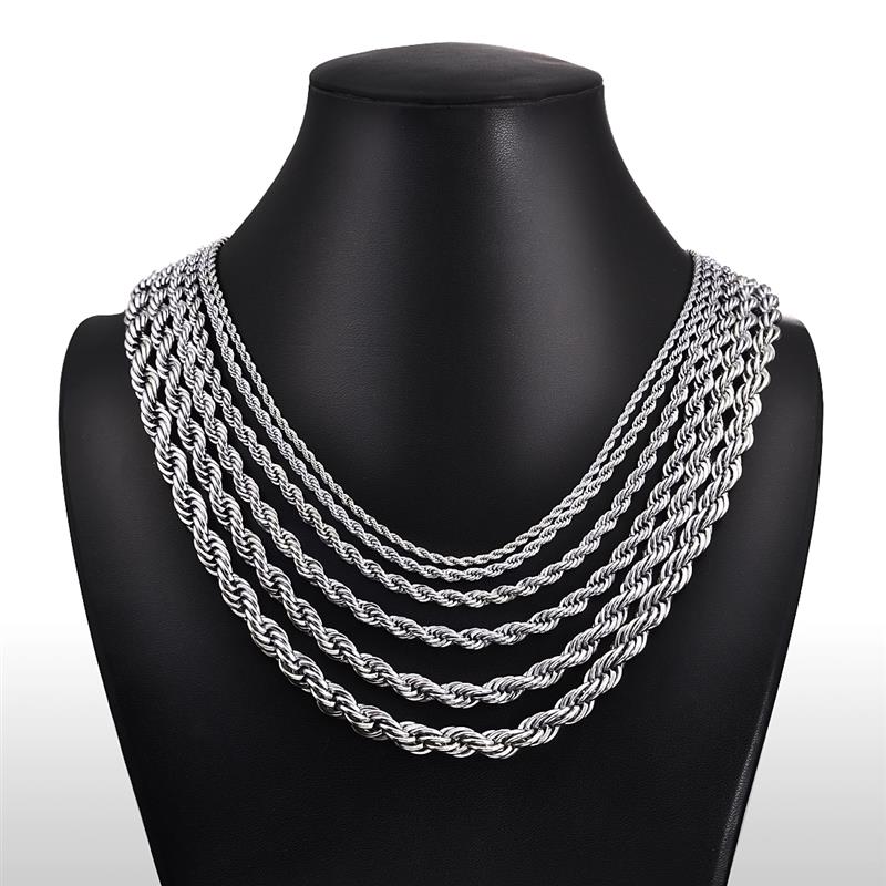 Steel Rope Chain - Silver Chains Canada 🍁