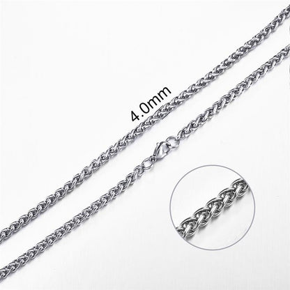 Steel Rope Chain - Silver Chains Canada 🍁