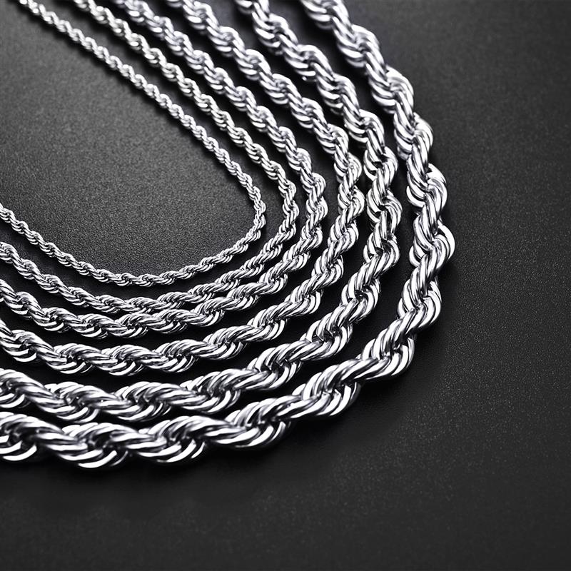 Steel Rope Chain - Silver Chains Canada 🍁